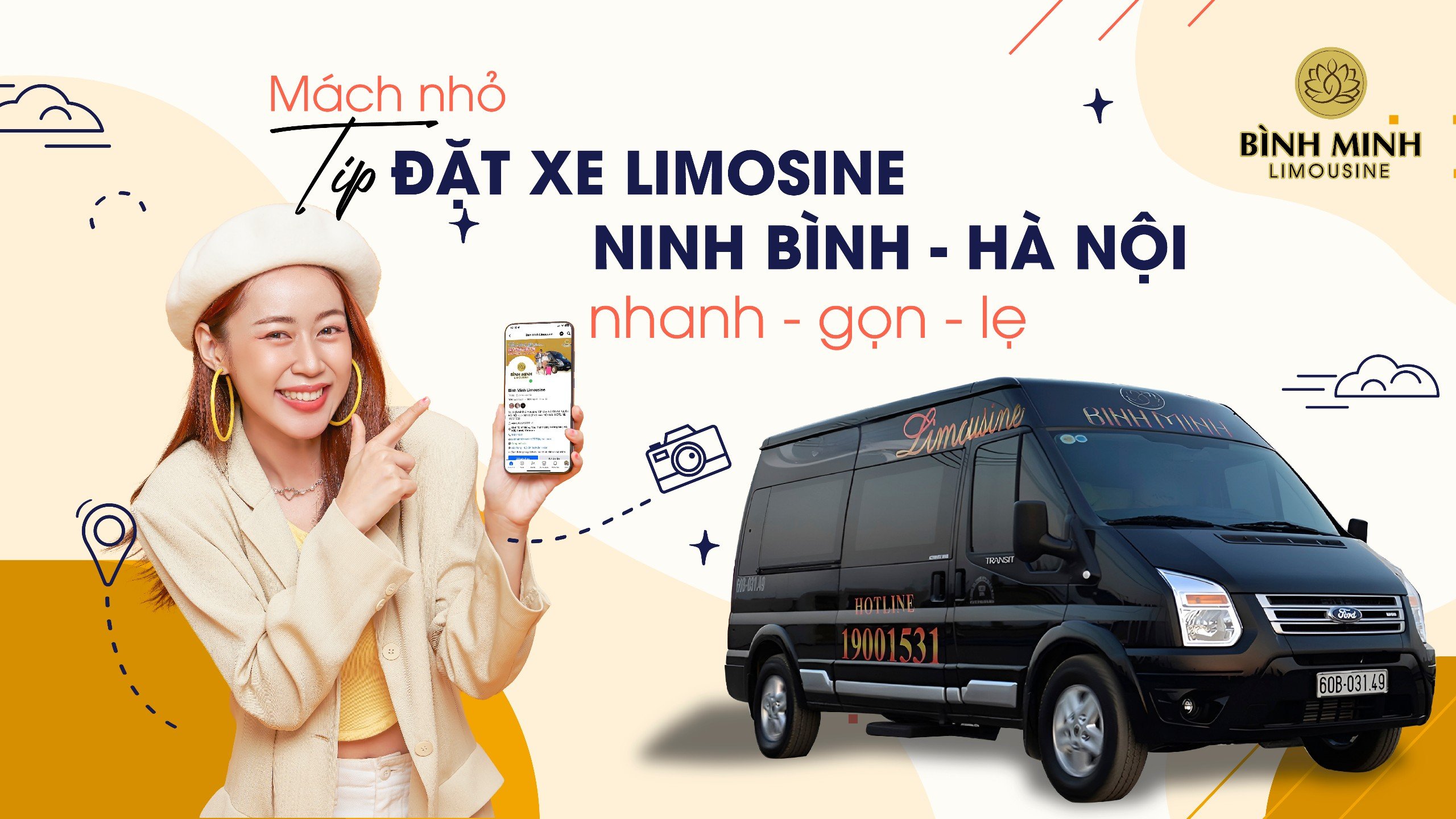 Mách bạn bí quyết đặt xe limousine Ninh Bình - Hà Nội nhanh gọn lẹ